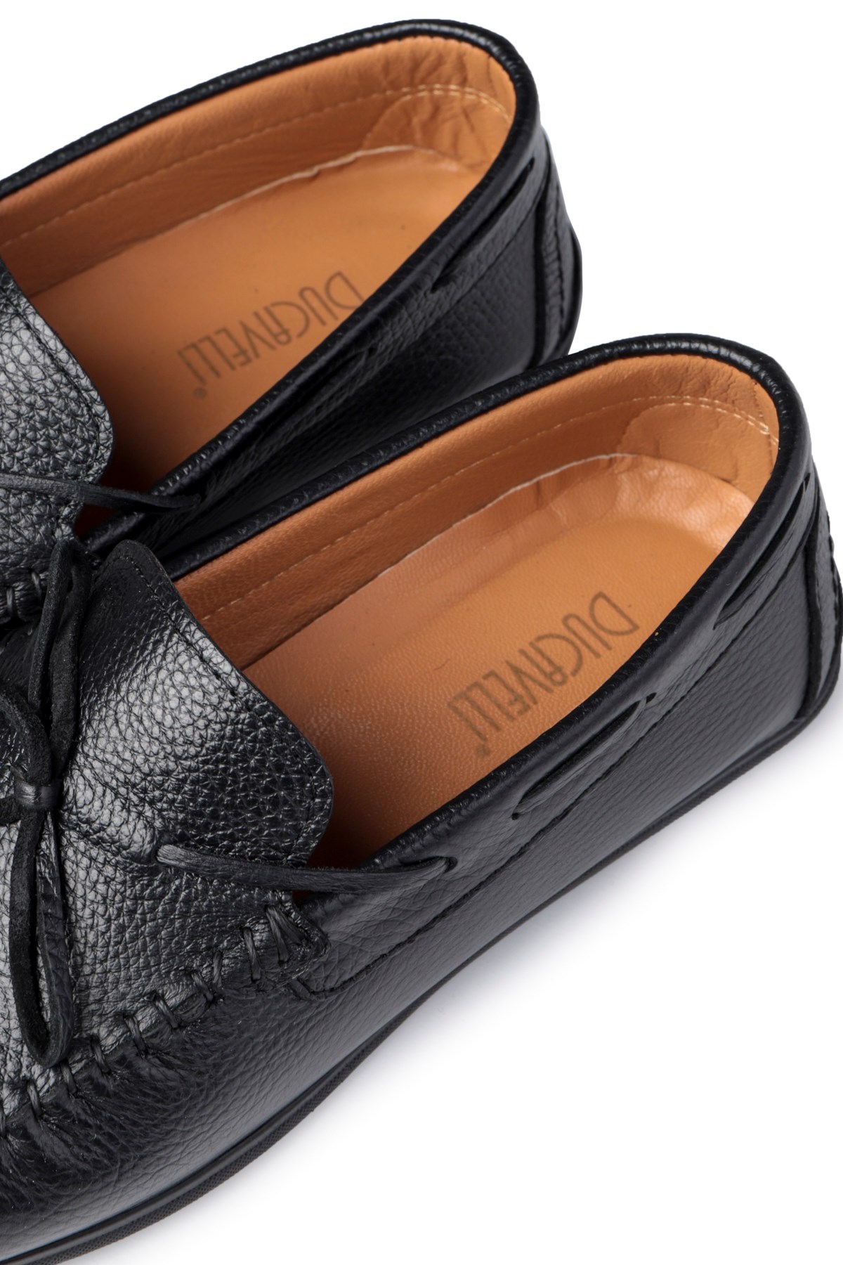 Borde Hakiki Deri Erkek Günlük Ayakkabı, Loafer Ayakkabı, Hafif Ayakkabı - Görsel 5