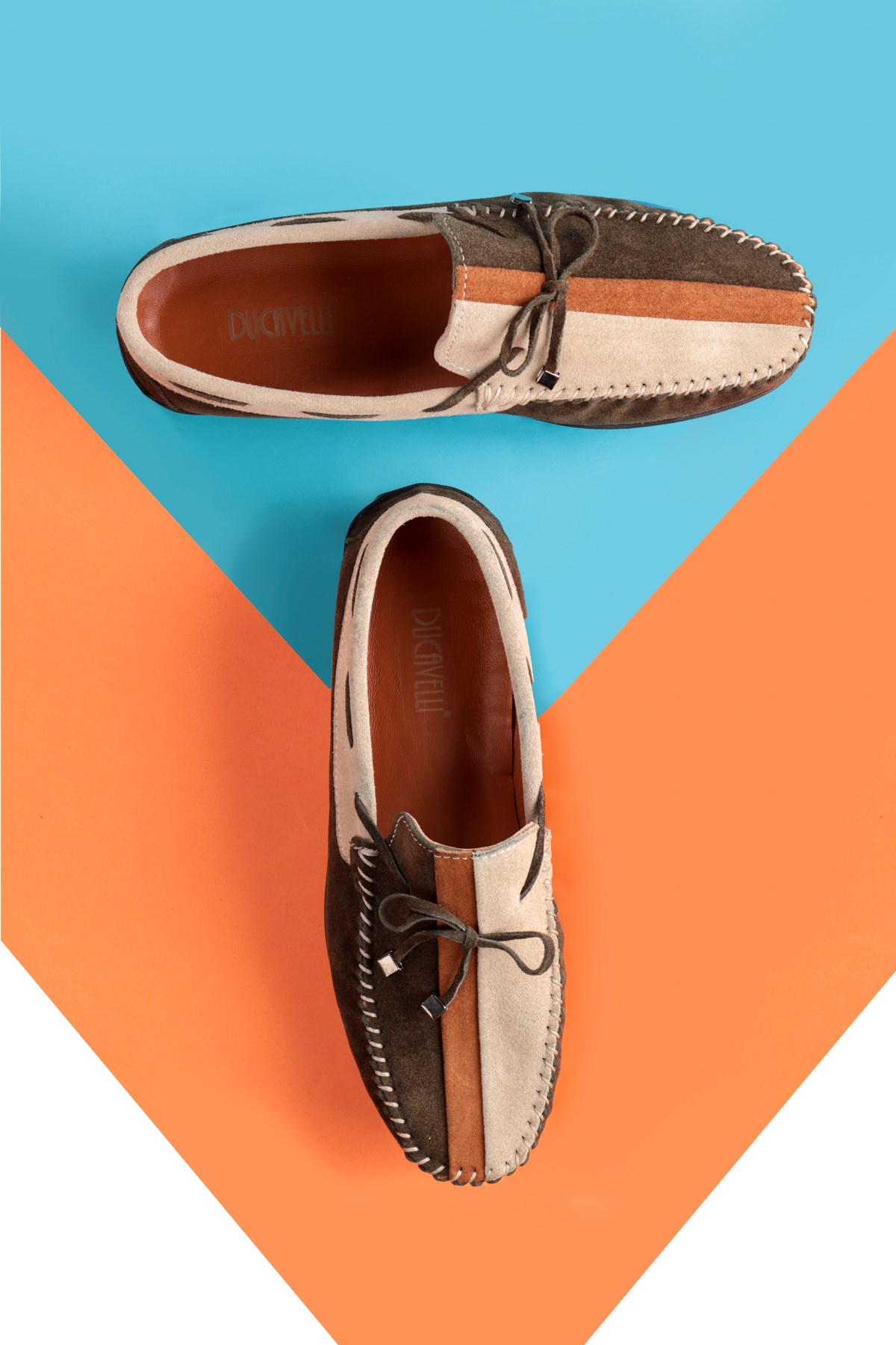 Colore Hakiki Deri Erkek Günlük Ayakkabı, Loafer Ayakkabı, Hafif Ayakkabı, Süet Loafer - Görsel 6