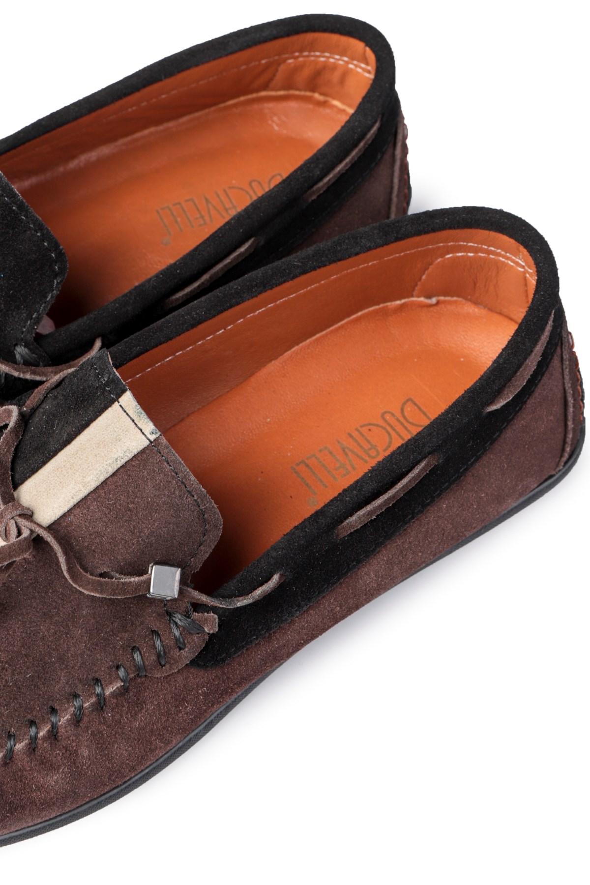 Colore Hakiki Deri Erkek Günlük Ayakkabı, Loafer Ayakkabı, Hafif Ayakkabı, Süet Loafer - Görsel 5