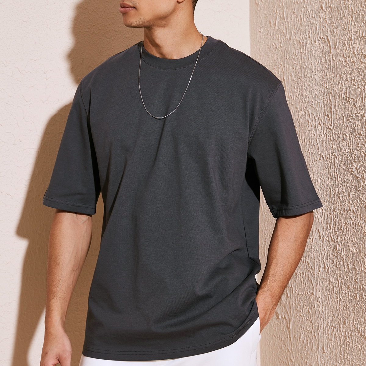 Erkek T Shirt 5902365 ANTRASİT Fiyatları - 201160733 | Flo