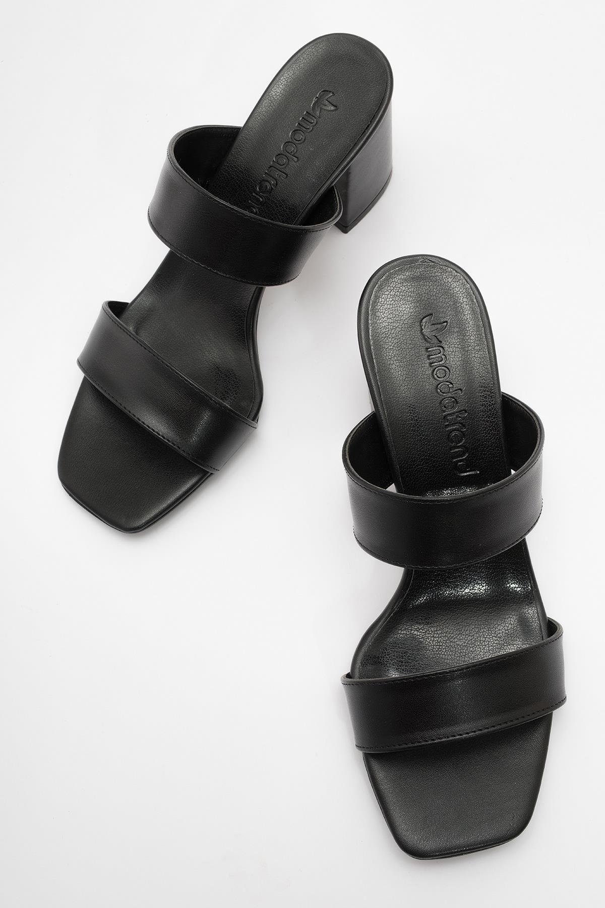 Kadın Küt Burunlu SİYAH CİLT - Görsel 6