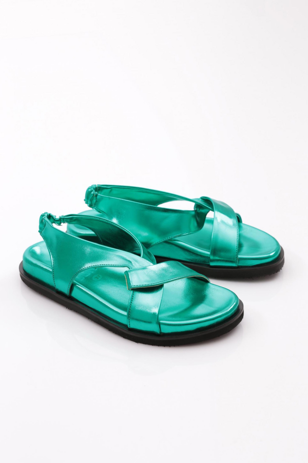 3040 Kadin Çapraz Bantli Sandalet - Görsel 3