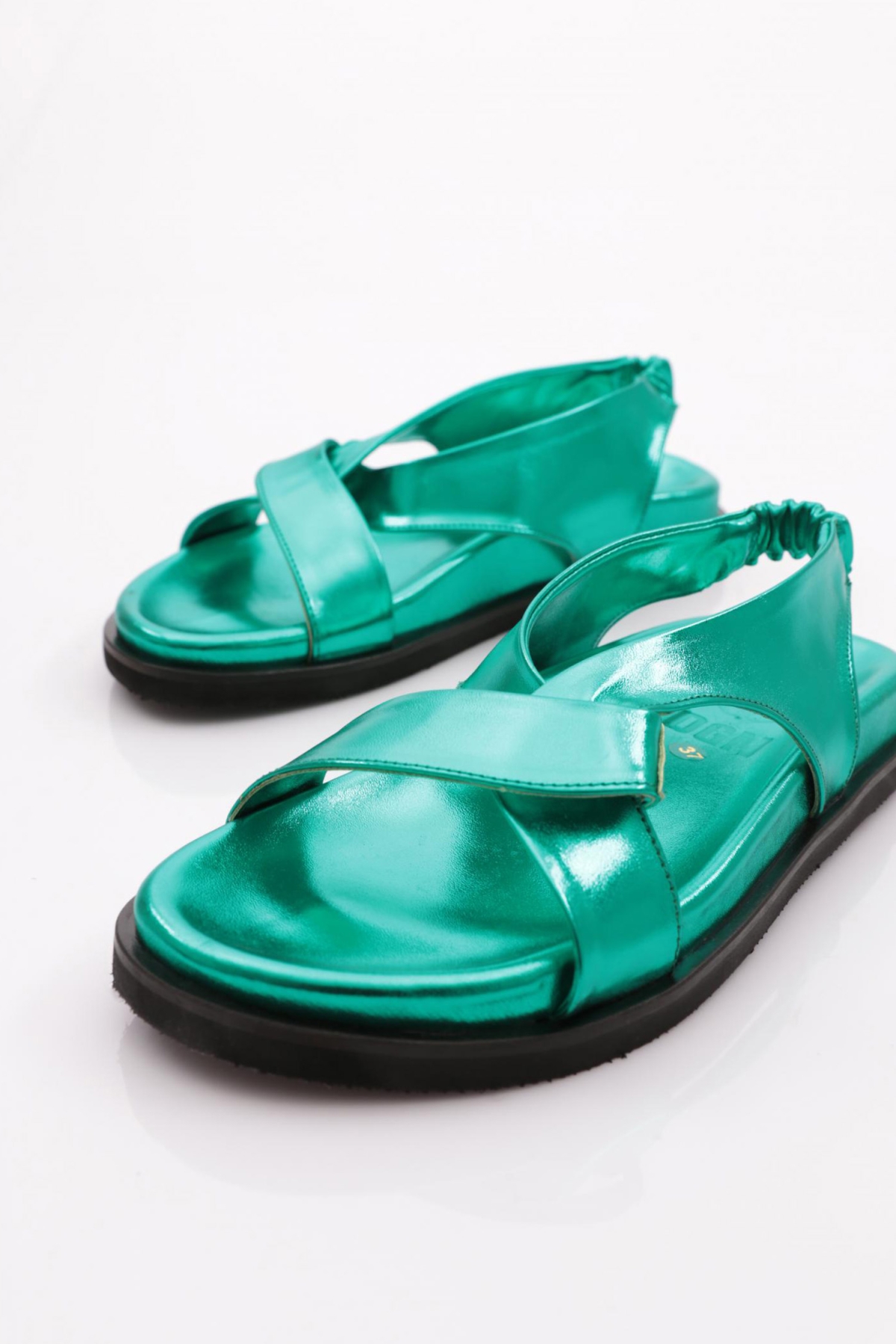 3040 Kadin Çapraz Bantli Sandalet - Görsel 5