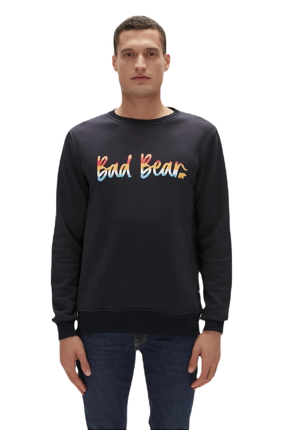 23.02.12.016-C01 Manuscript Erkek Sweatshirt