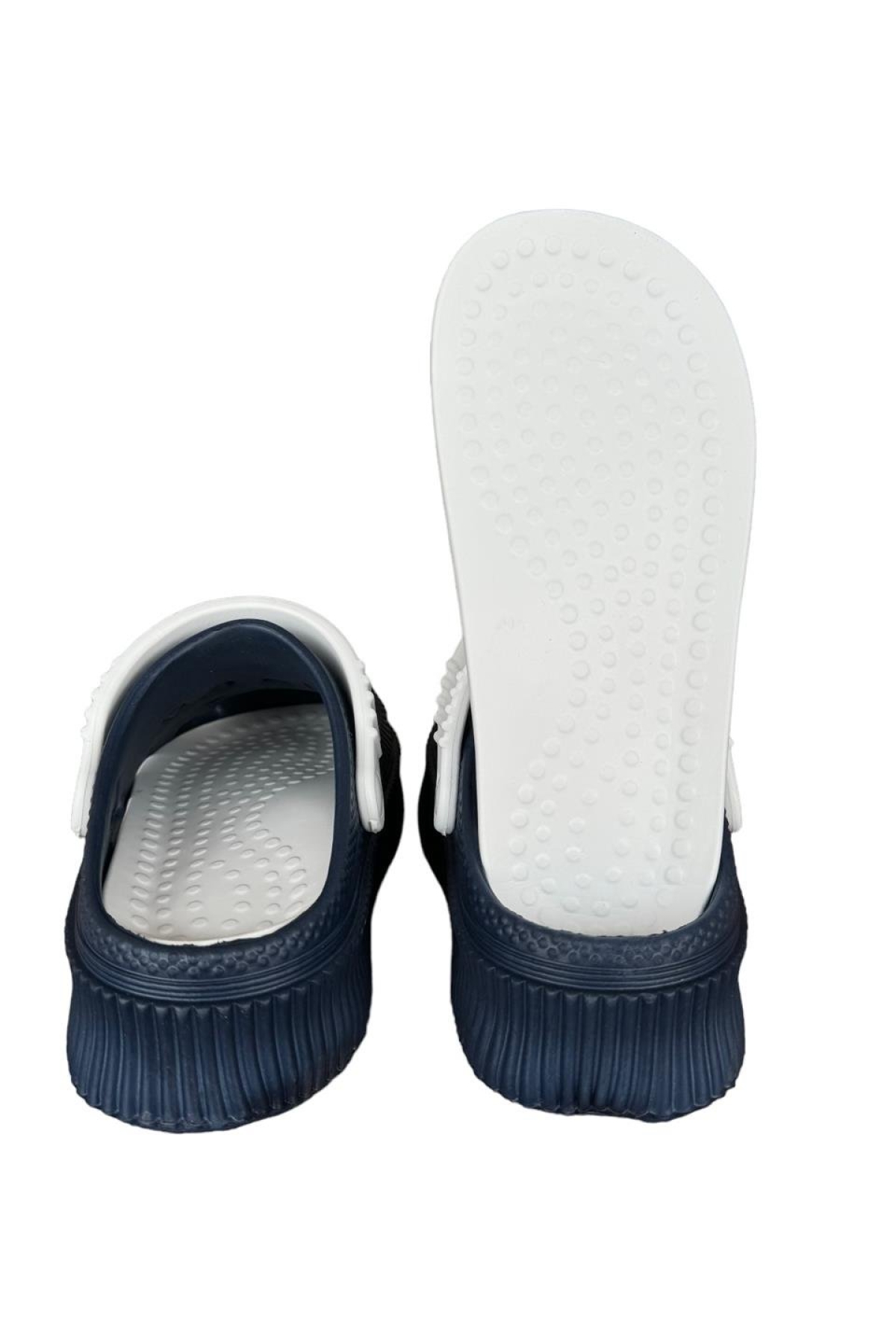 Yüksek Comfort Taban Kadın Sandalet LACİVERT - BEYAZ - Görsel 6