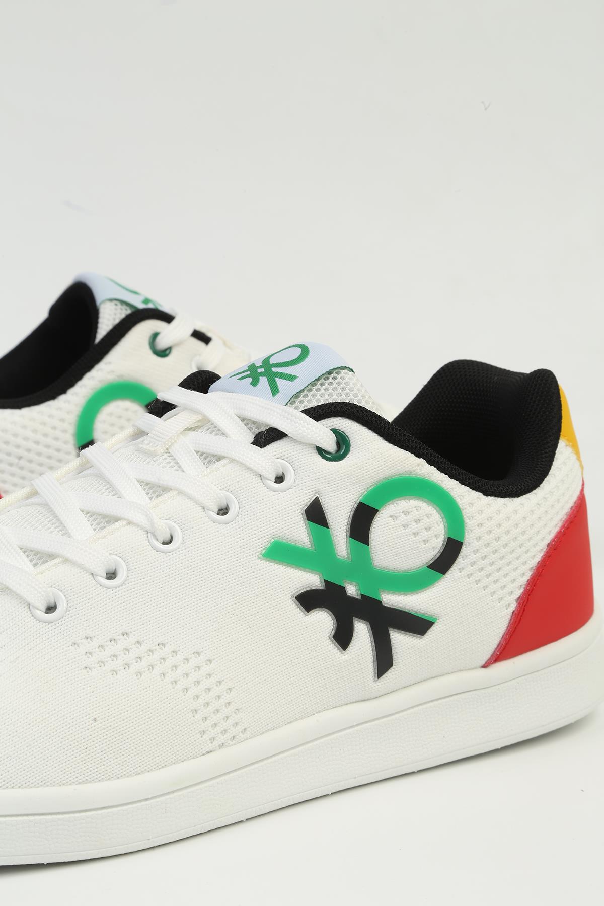 ® | İTHAL Erkek Beyaz Spor Ayakkabı BNI-10296 - Görsel 5