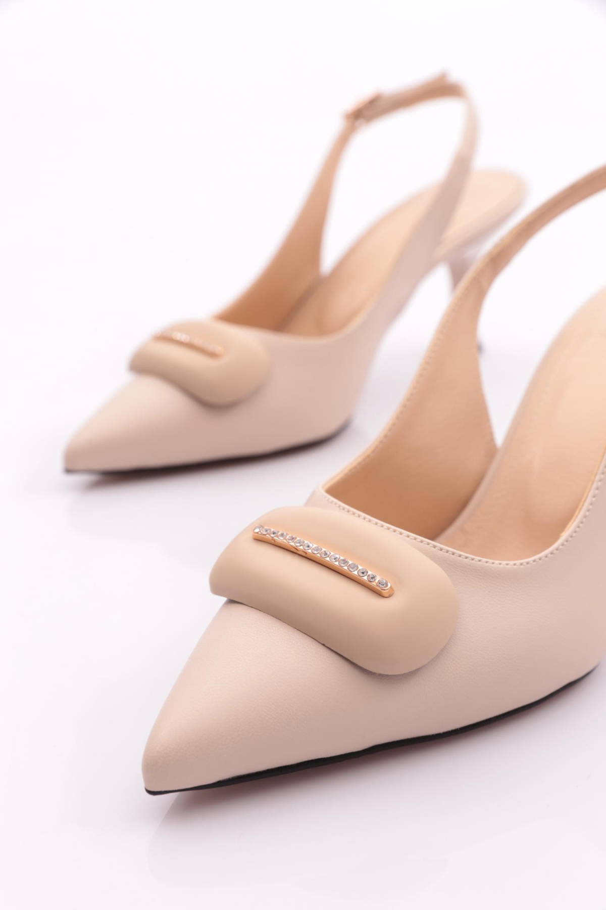 24208 Kadin Topuklu Ayakkabi - Görsel 5