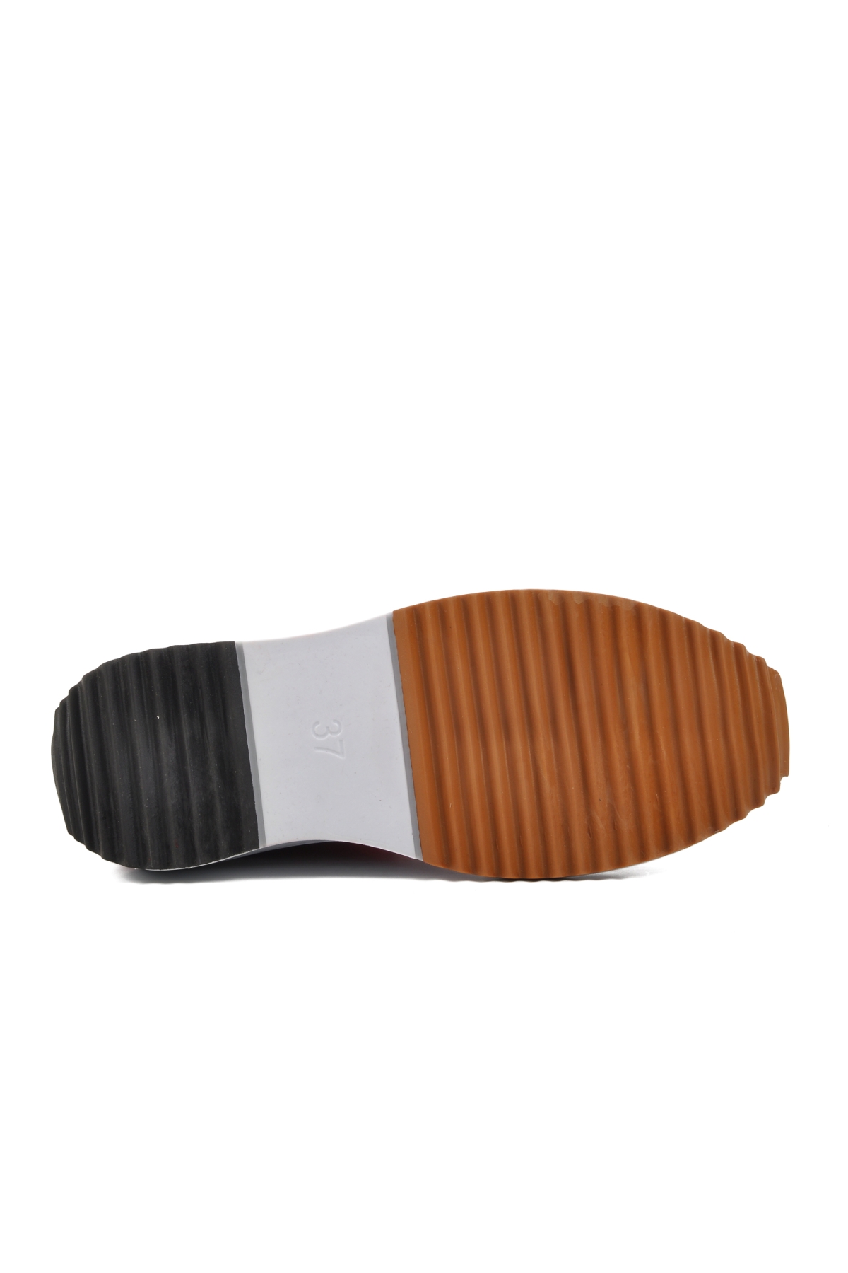 PO-30100 Kırmızı Unisex Hi Sneaker - Görsel 6