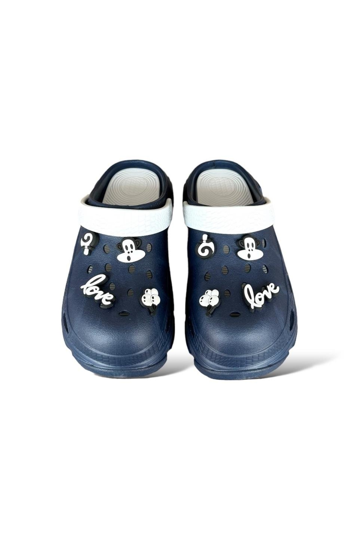 Yüksek Taban Kadın Sandalet LACİVERT - Görsel 7