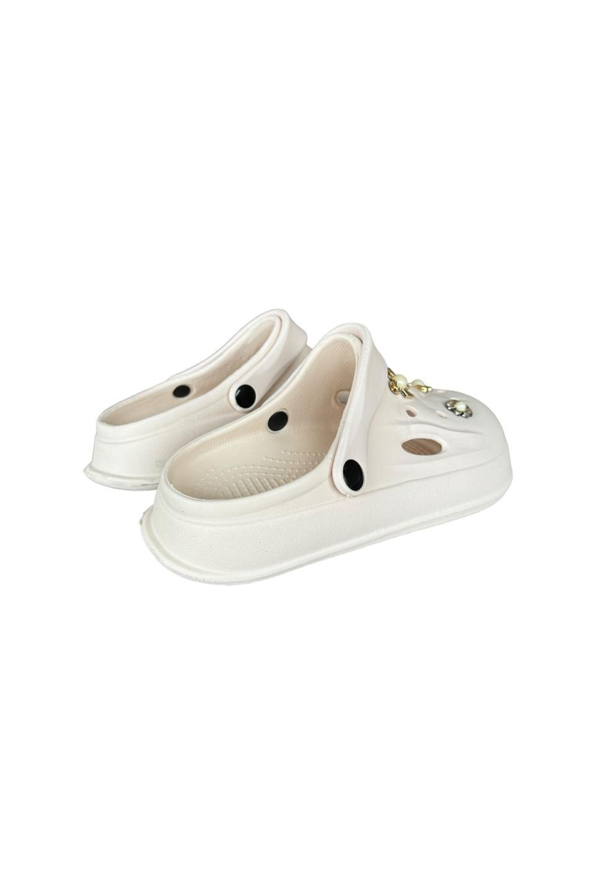 Rahat Taban Kadın Sandalet KREM - Görsel 7