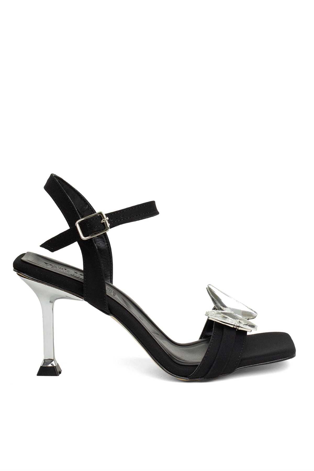 PM161 K207 Kadın Abiye Ayakkabı Siyah - Görsel 2