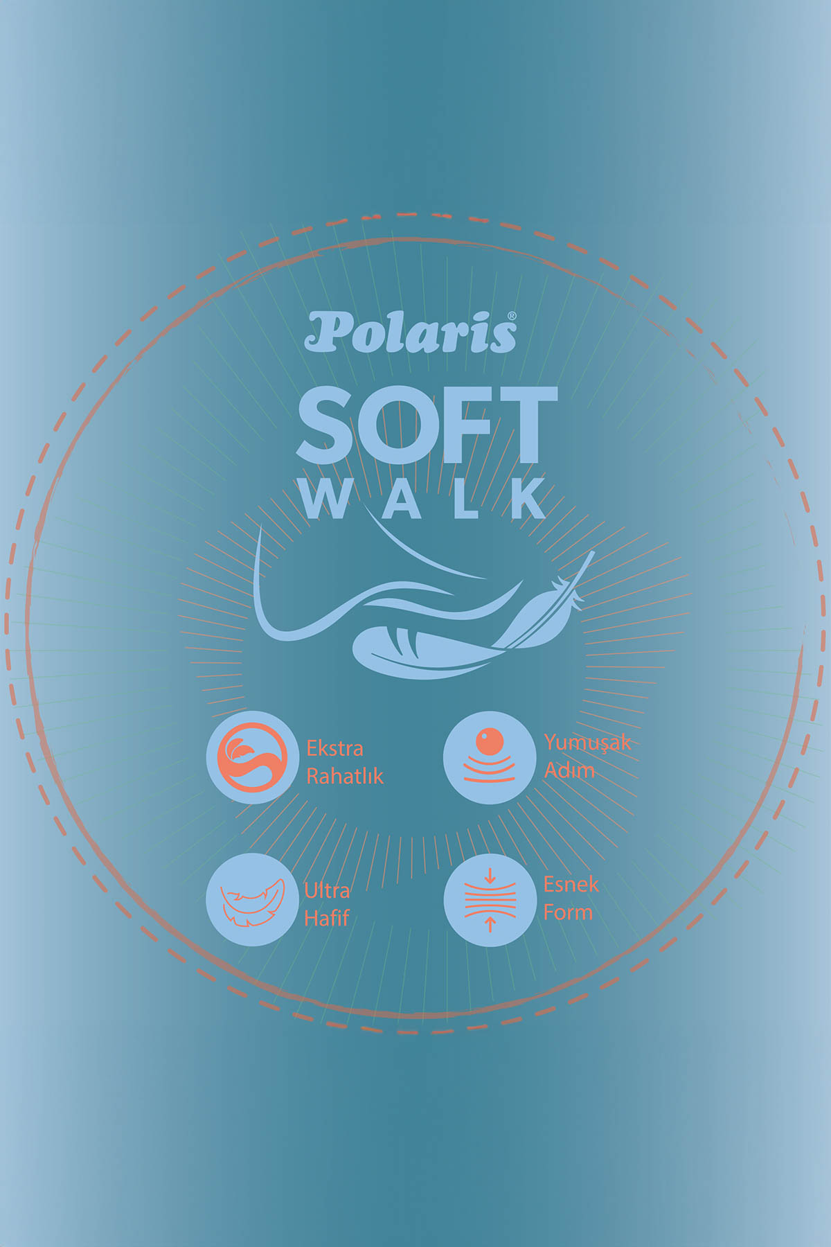 Polaris 323503N.Z 4FX Siyah Kadın Sneaker - Görsel 9