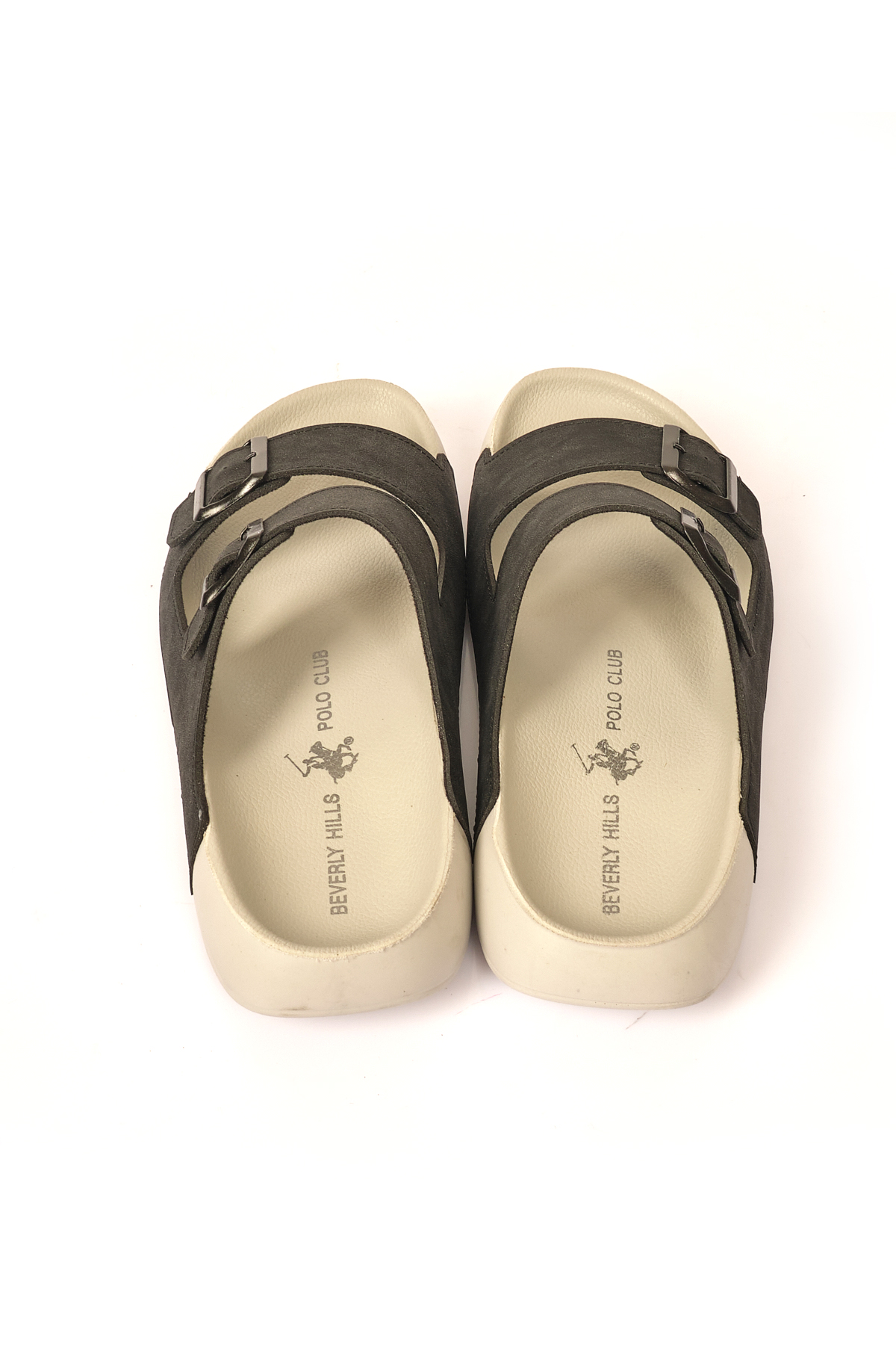 Kemer Detaylı Siyah Erkek Terlik PO-1131 - Görsel 5