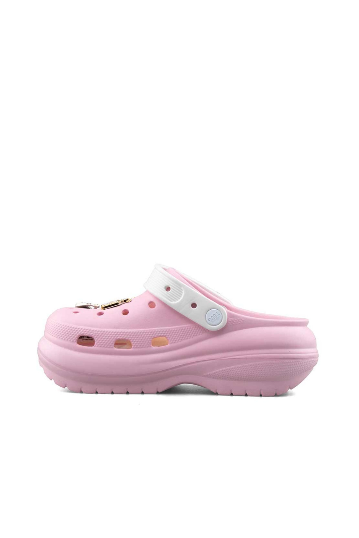 Twingo 602 Pembe Kadın Taşlı Terlik - Görsel 4
