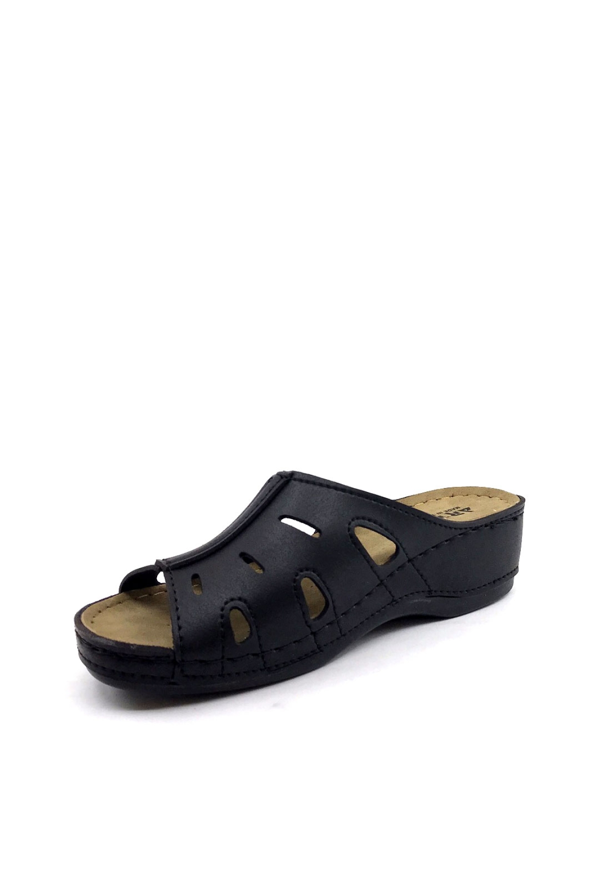 09-951 Siyah Kadın Yazlık Terlik - Görsel 4