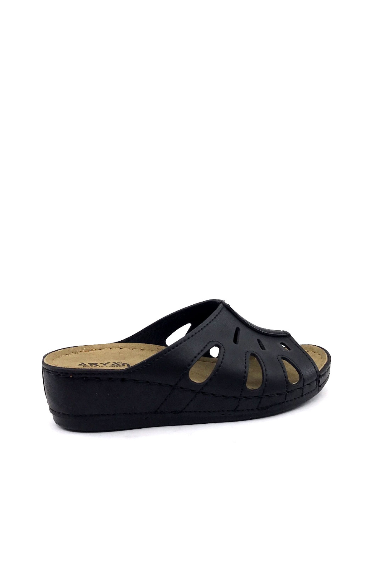 09-951 Siyah Kadın Yazlık Terlik - Görsel 5