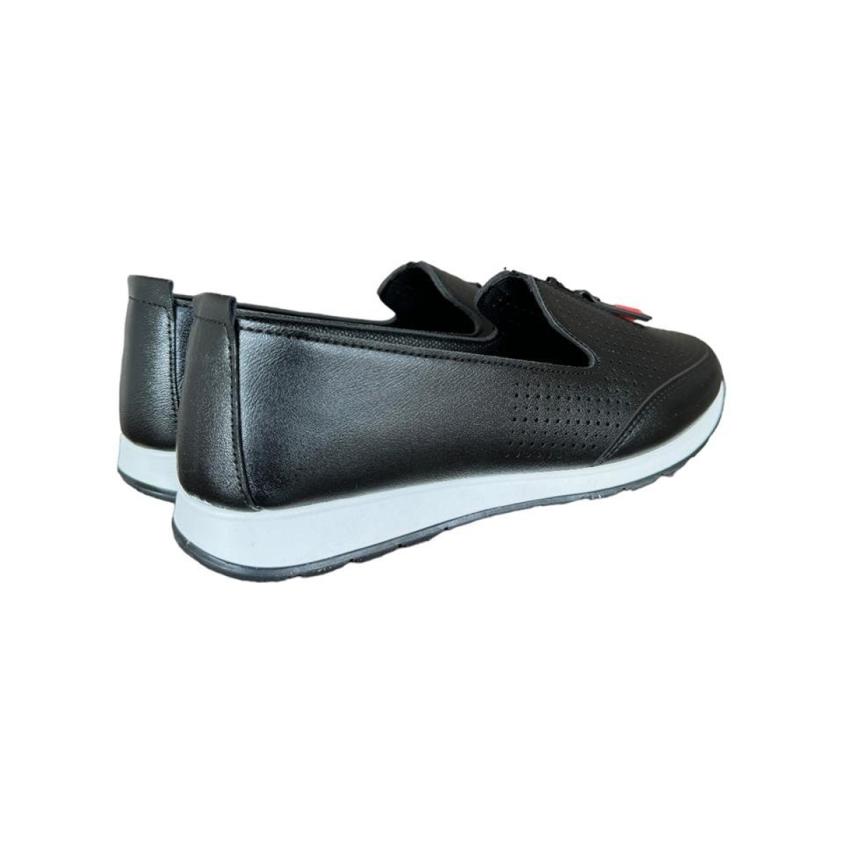 Ortopedik Nefes Alır Günlük Babet Ayakkabı SİYAH - Görsel 6