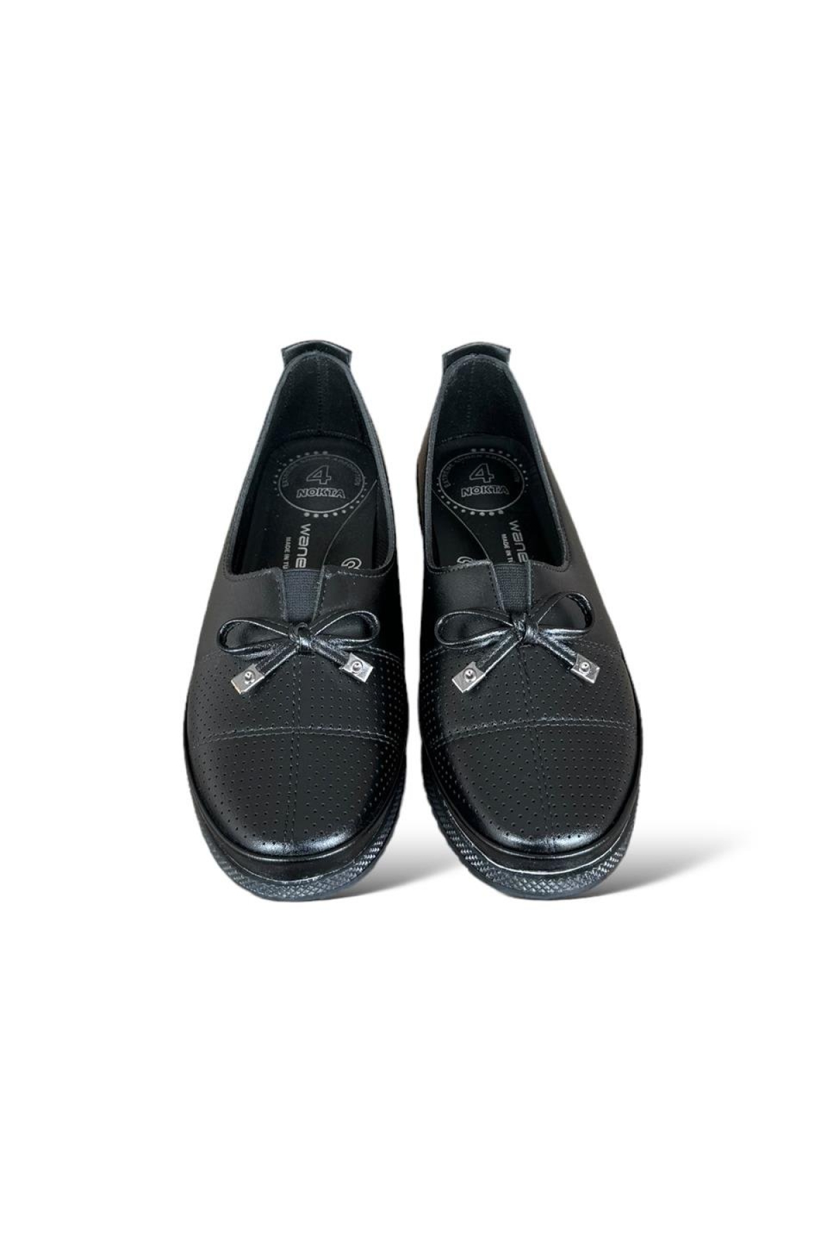 Ortopedik Hafif Rahat Taban Babet Ayakkabı SİYAH - Görsel 2