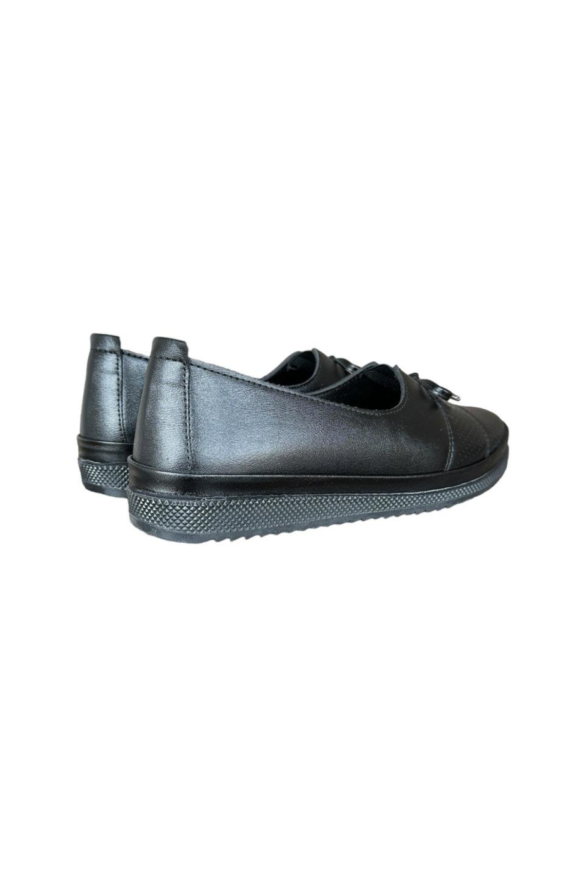 Ortopedik Hafif Rahat Taban Babet Ayakkabı SİYAH - Görsel 5