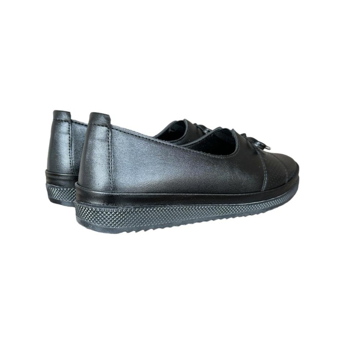 Ortopedik Hafif Rahat Taban Babet Ayakkabı SİYAH - Görsel 6