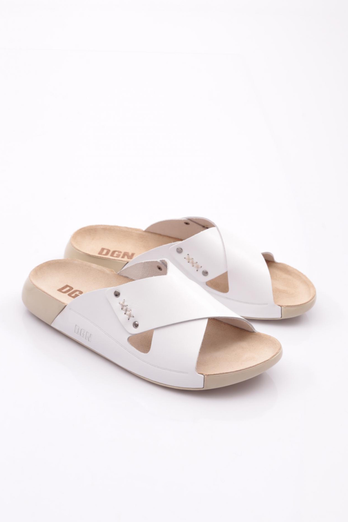 P26 Kadin Çapraz Bantli Terlik - Görsel 3