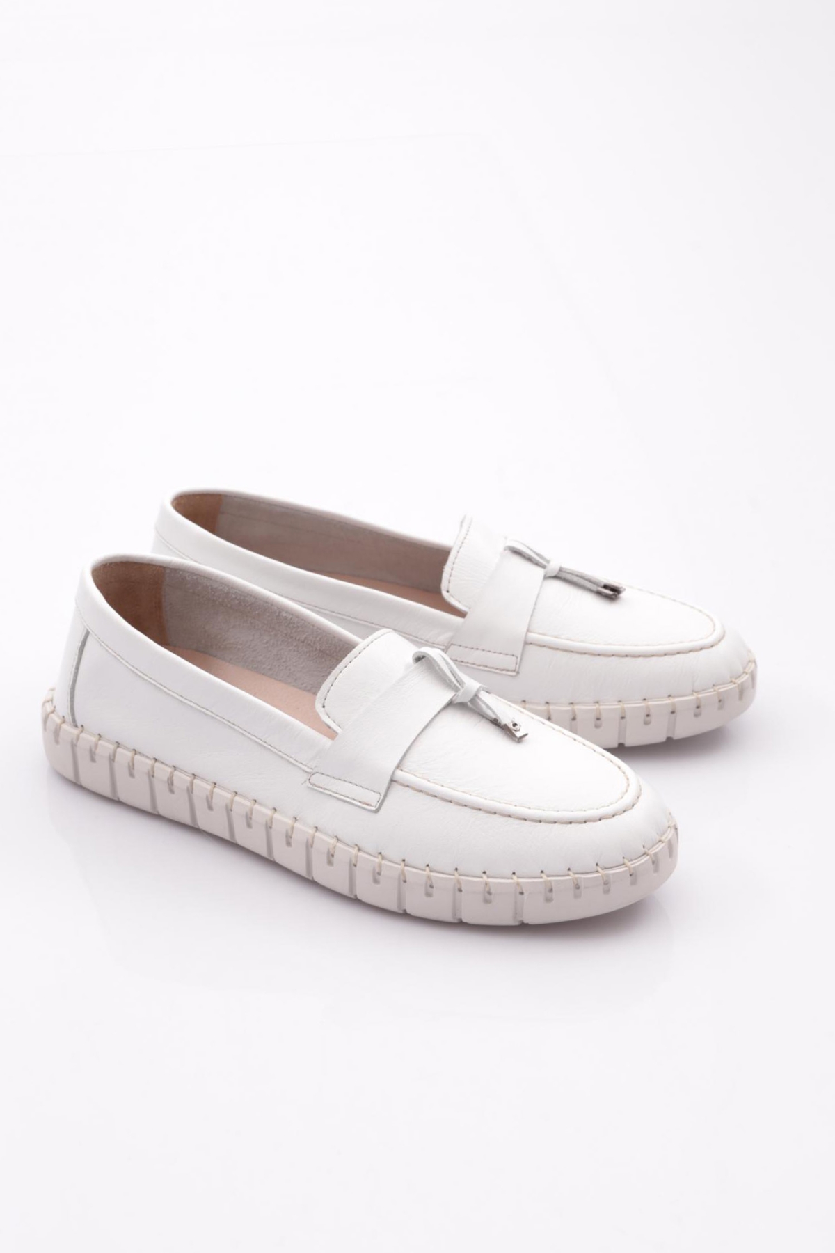 P39 Kadin İp Desenli Comfort Ayakkabi - Görsel 3