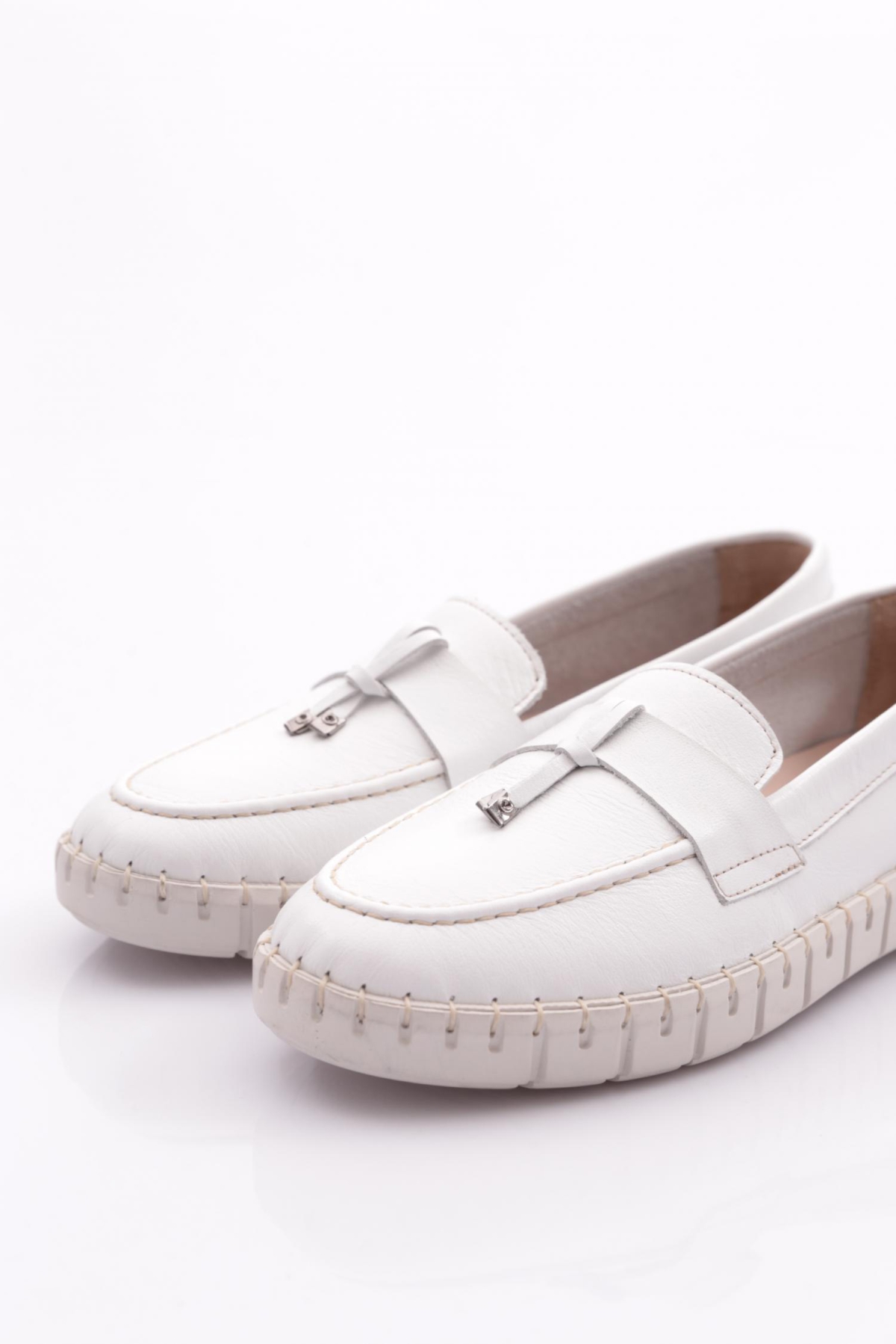 P39 Kadin İp Desenli Comfort Ayakkabi - Görsel 5