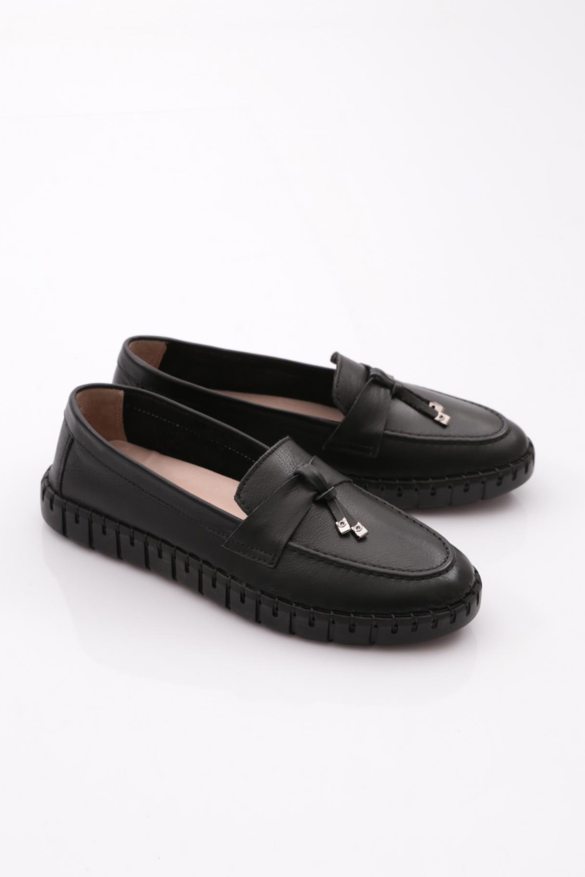 P39 Kadin İp Desenli Comfort Ayakkabi - Görsel 3