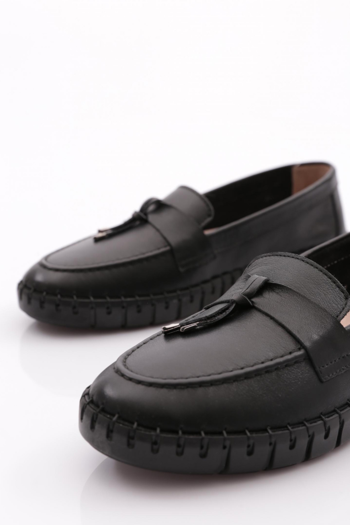 P39 Kadin İp Desenli Comfort Ayakkabi - Görsel 5