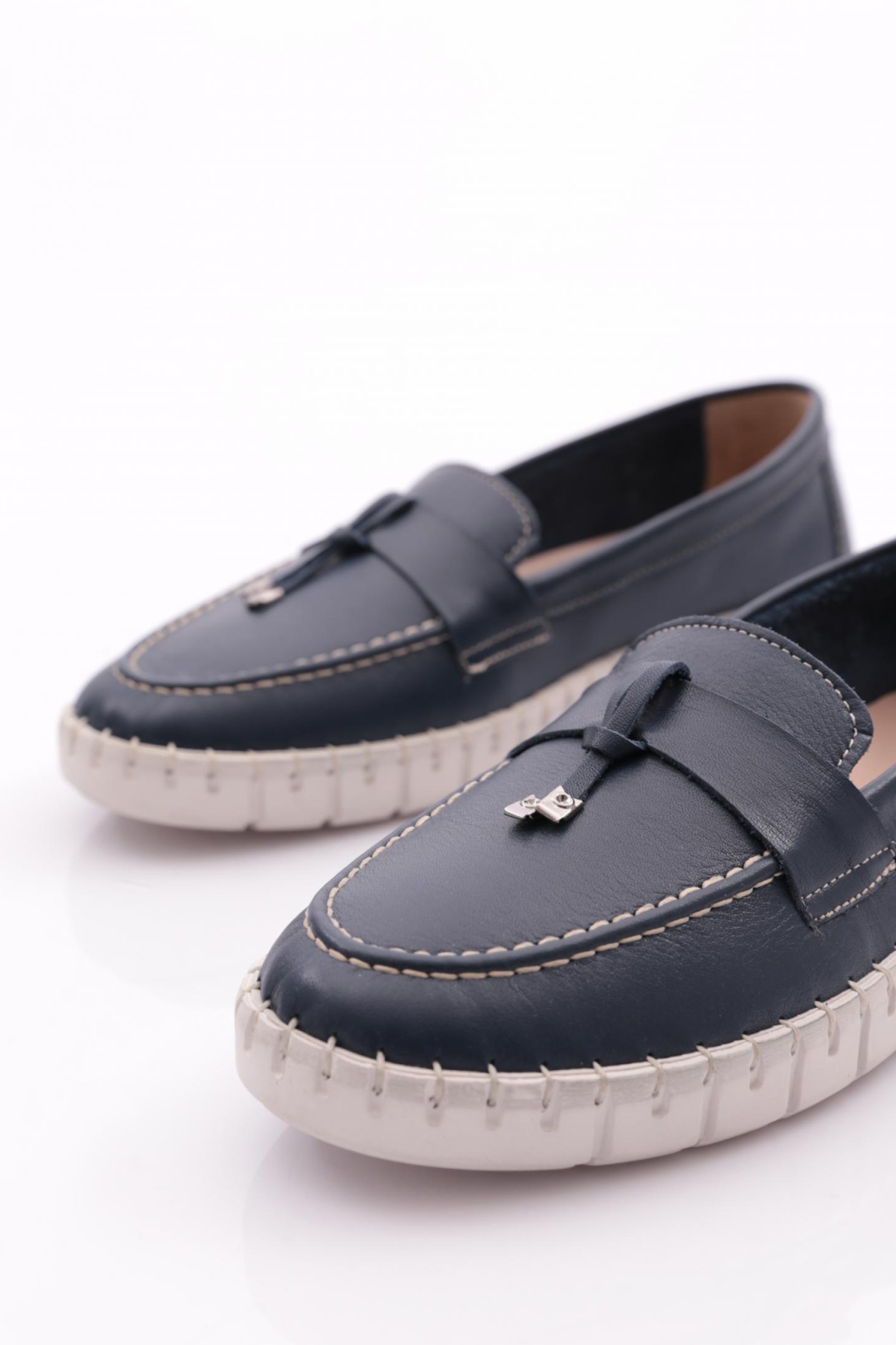 P39 Kadin İp Desenli Comfort Ayakkabi - Görsel 5