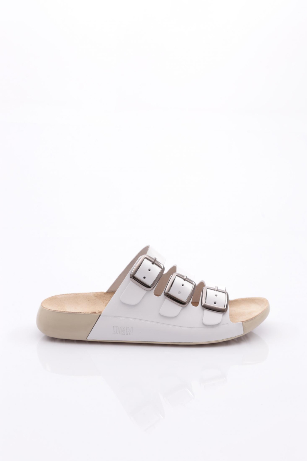 P29 Kadin Tokali Üç Bantli Terlik - Görsel 2