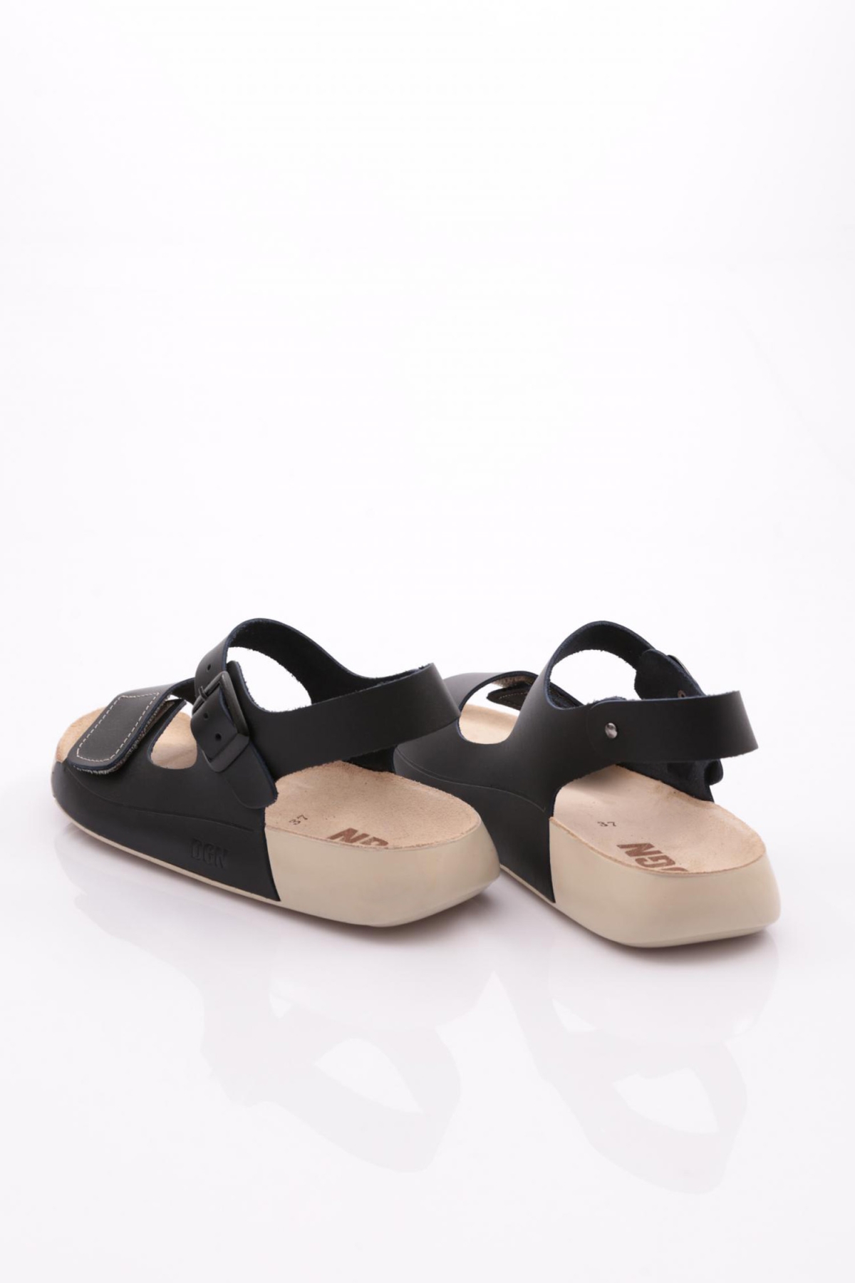 P28 Kadin Çift Bantli Sandalet - Görsel 4