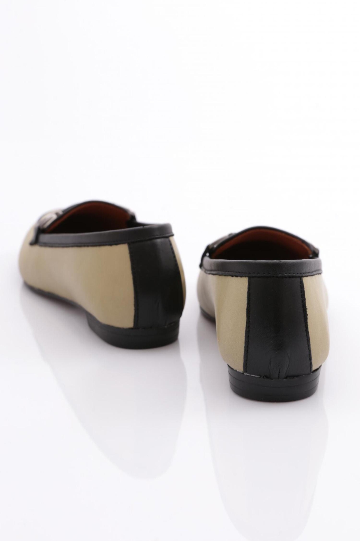 102-1 Kadin Demir Aksesuarli Babet - Görsel 4