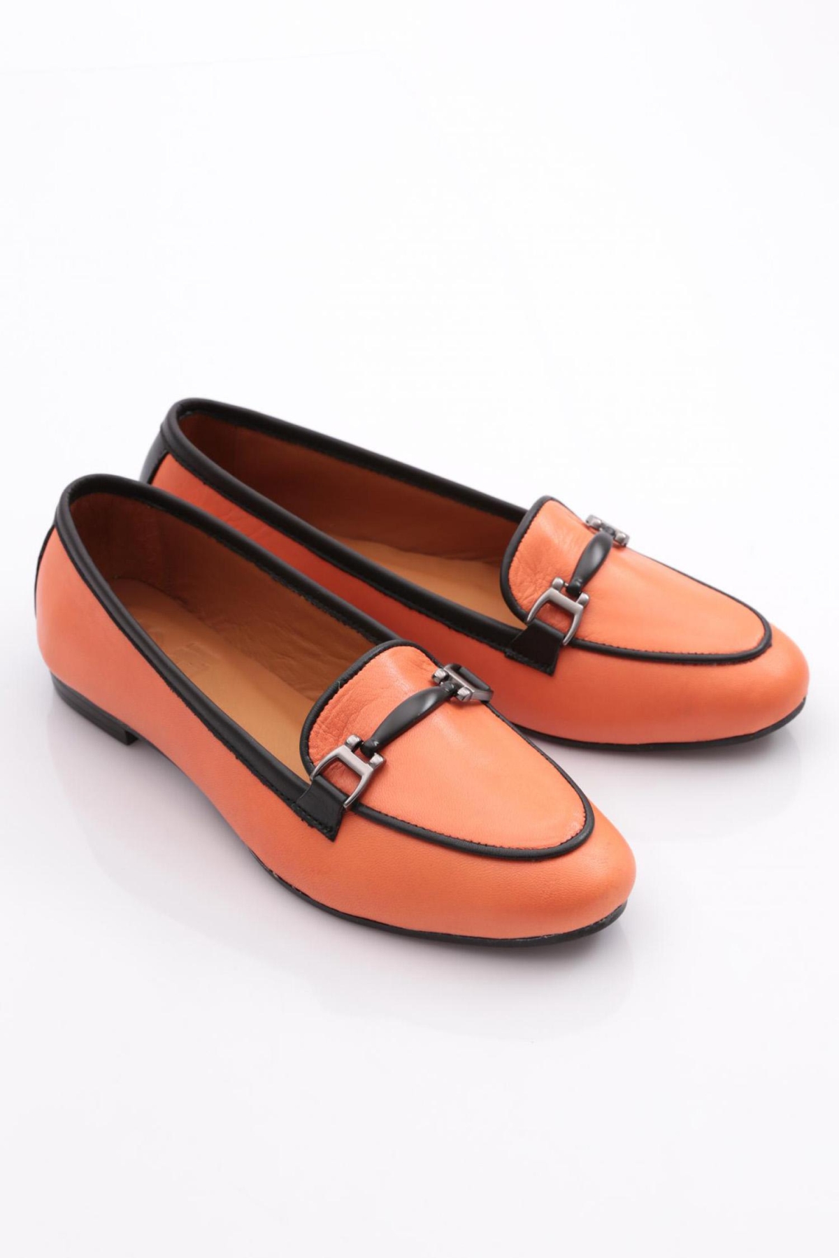 102-1 Kadin Demir Aksesuarli Babet - Görsel 3