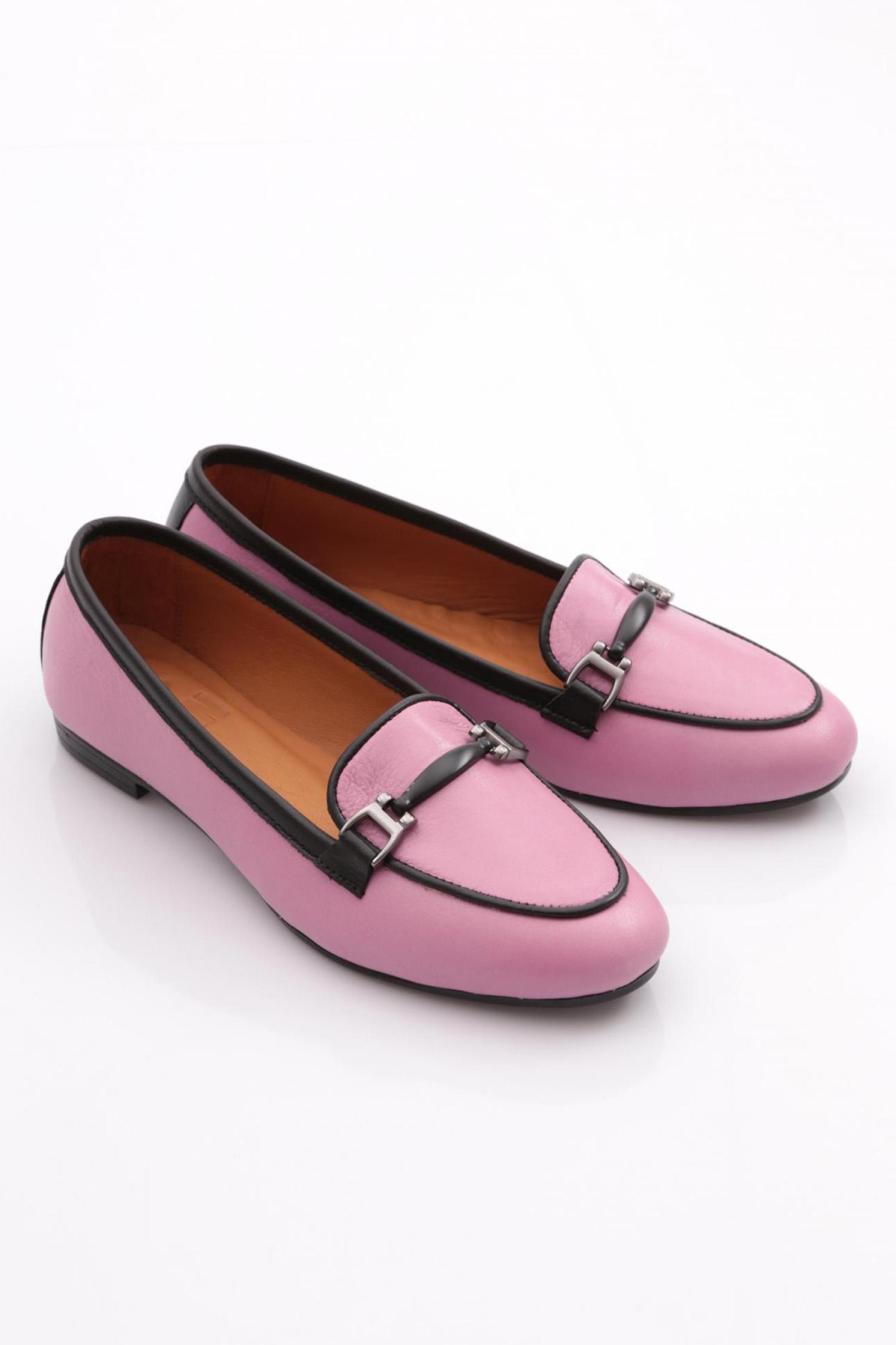 102-1 Kadin Demir Aksesuarli Babet - Görsel 3