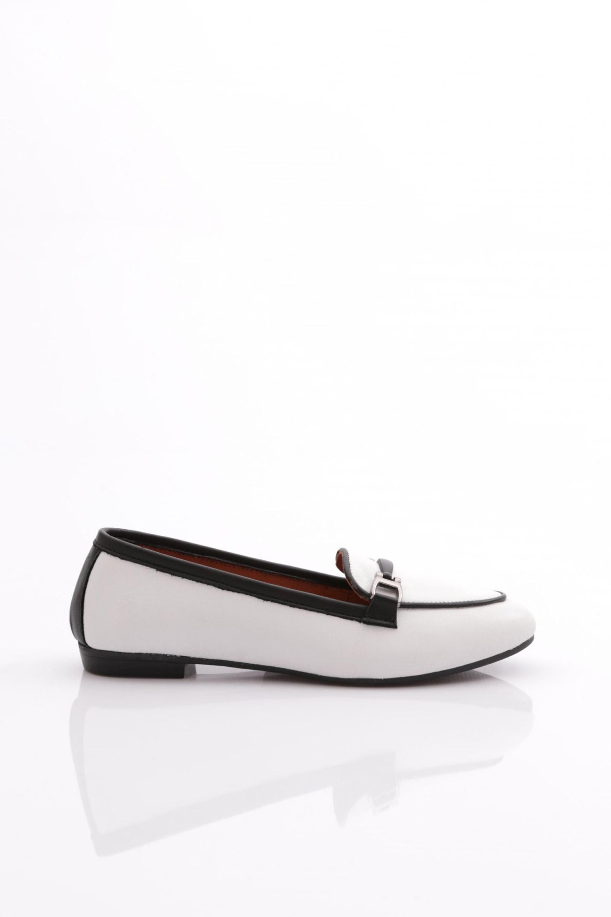 102-1 Kadin Demir Aksesuarli Babet - Görsel 2