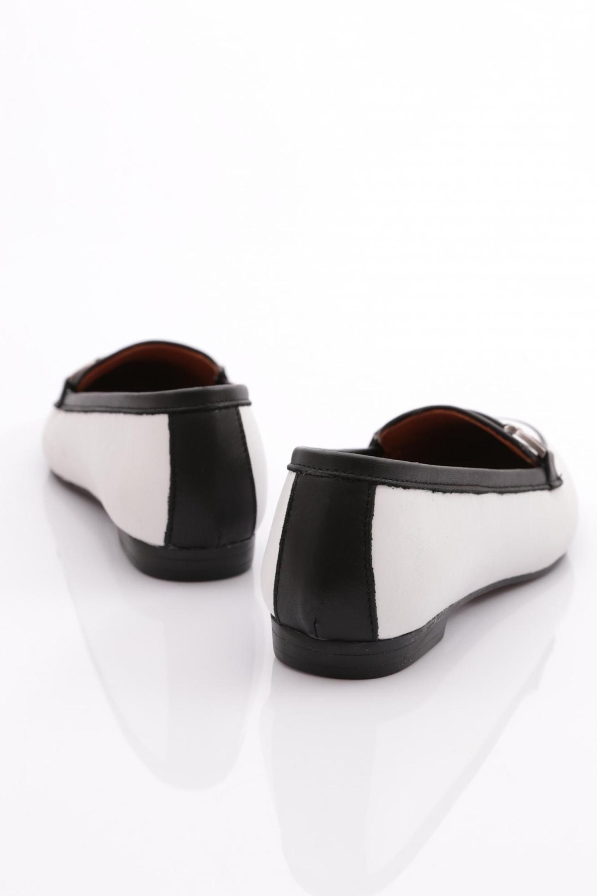 102-1 Kadin Demir Aksesuarli Babet - Görsel 4