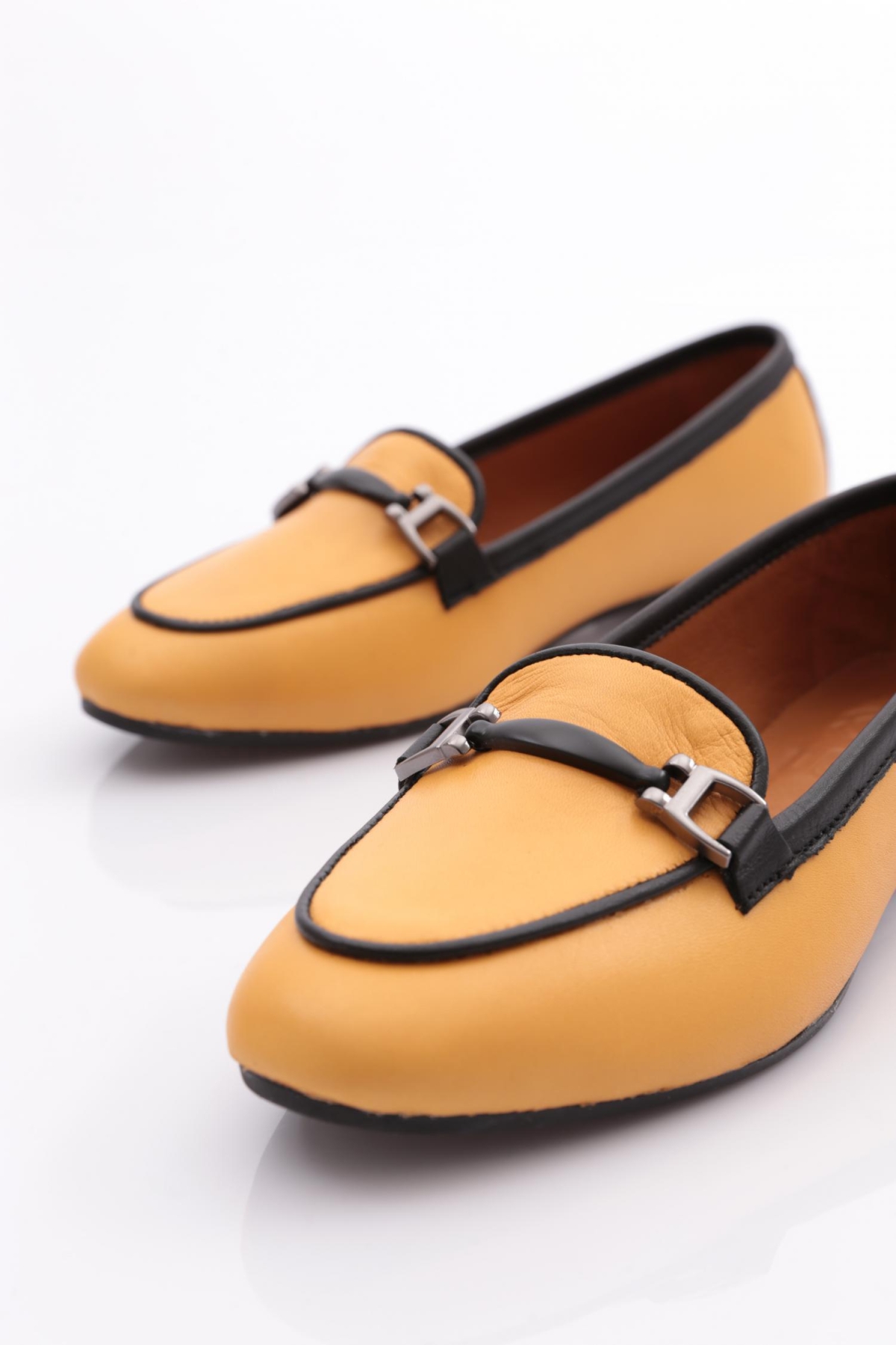 102-1 Kadin Demir Aksesuarli Babet - Görsel 5