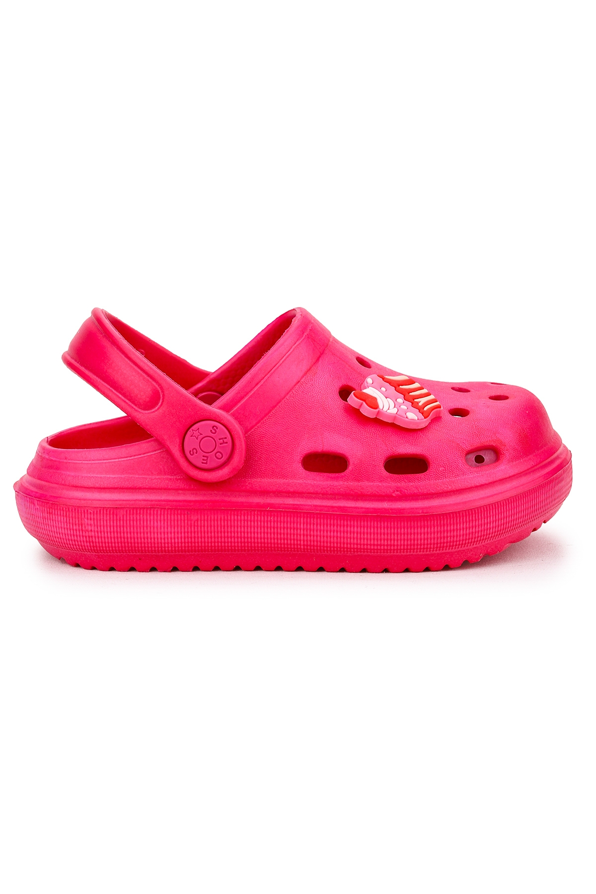 Kiko Kids Kiko Kids Kırmızı Eva Plaj Havuz Okul Kreş Kız Çocuk Terlik Twg 755 Nar Çiçeği Sandalet & Terlik | Flo Kırmızı - 5. görsel