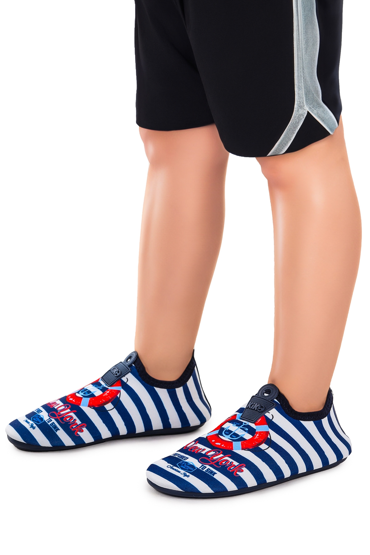 Newyork Havuz Plaj Erkek Çocuk Deniz Ayakkabısı Lacivert - Görsel 4