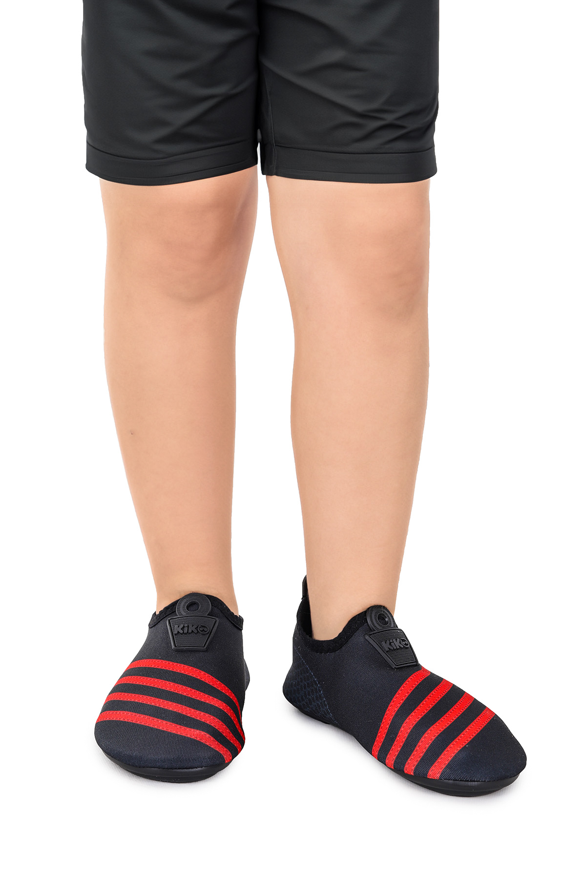 Enigma Havuz Plaj Erkek Çocuk Deniz Ayakkabısı Siyah - Kırmızı - Görsel 3