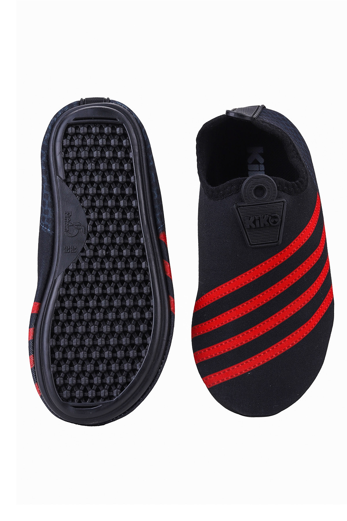 Enigma Havuz Plaj Erkek Çocuk Deniz Ayakkabısı Siyah - Kırmızı - Görsel 7