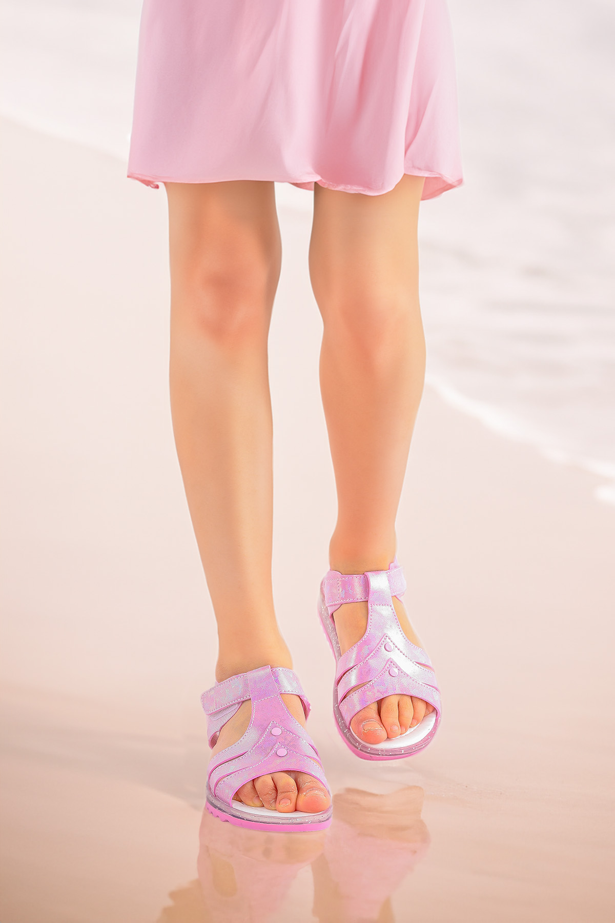 Kız Çocuk Sandalet Arz 2354 Pembe - Görsel 3
