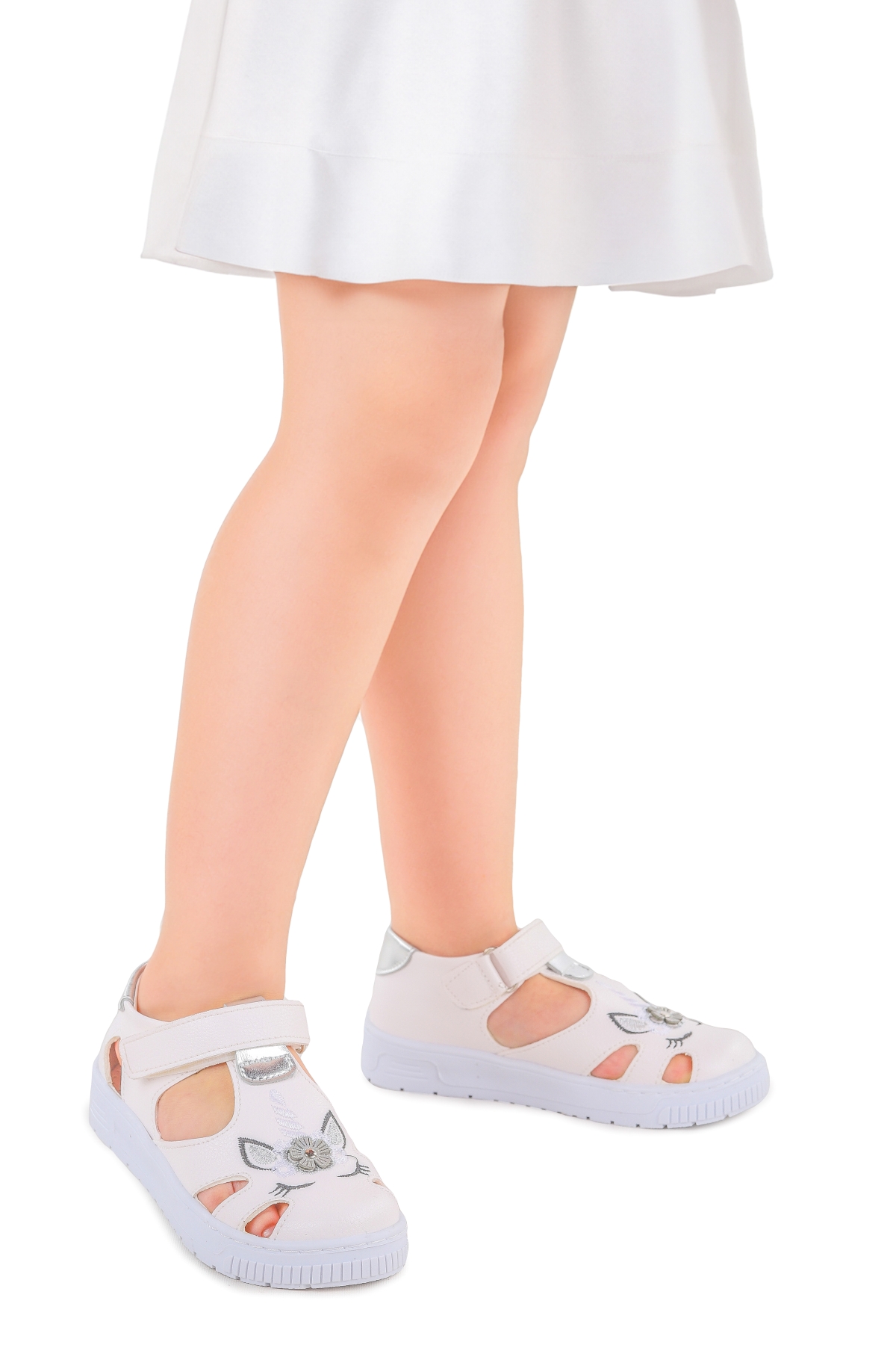 Kız Çocuk Günlük Ayakkabı Arz 2326 Beyaz - Görsel 2