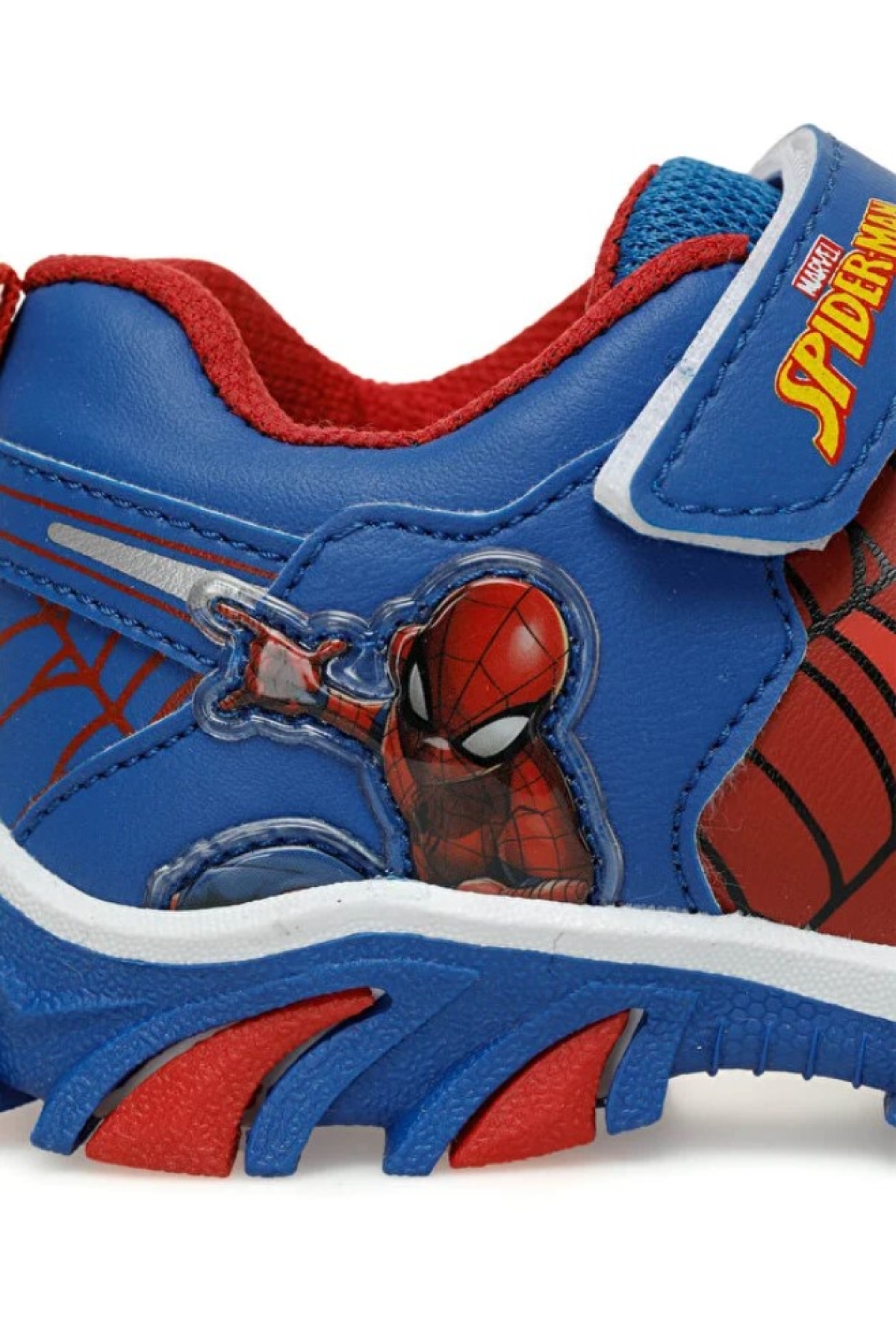 Spiderman Masko Ortopedik Işıklı Çocuk Spor Ayakkabı - Görsel 5
