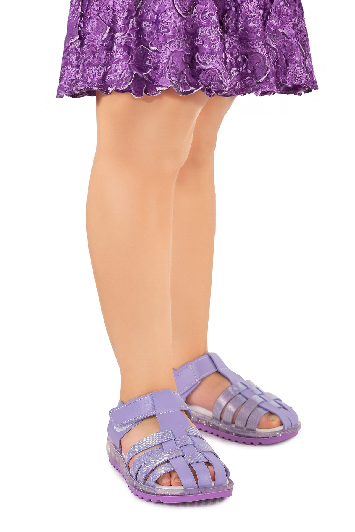 Kız Çocuk Sandalet Arz 2348 Lila - Görsel 3