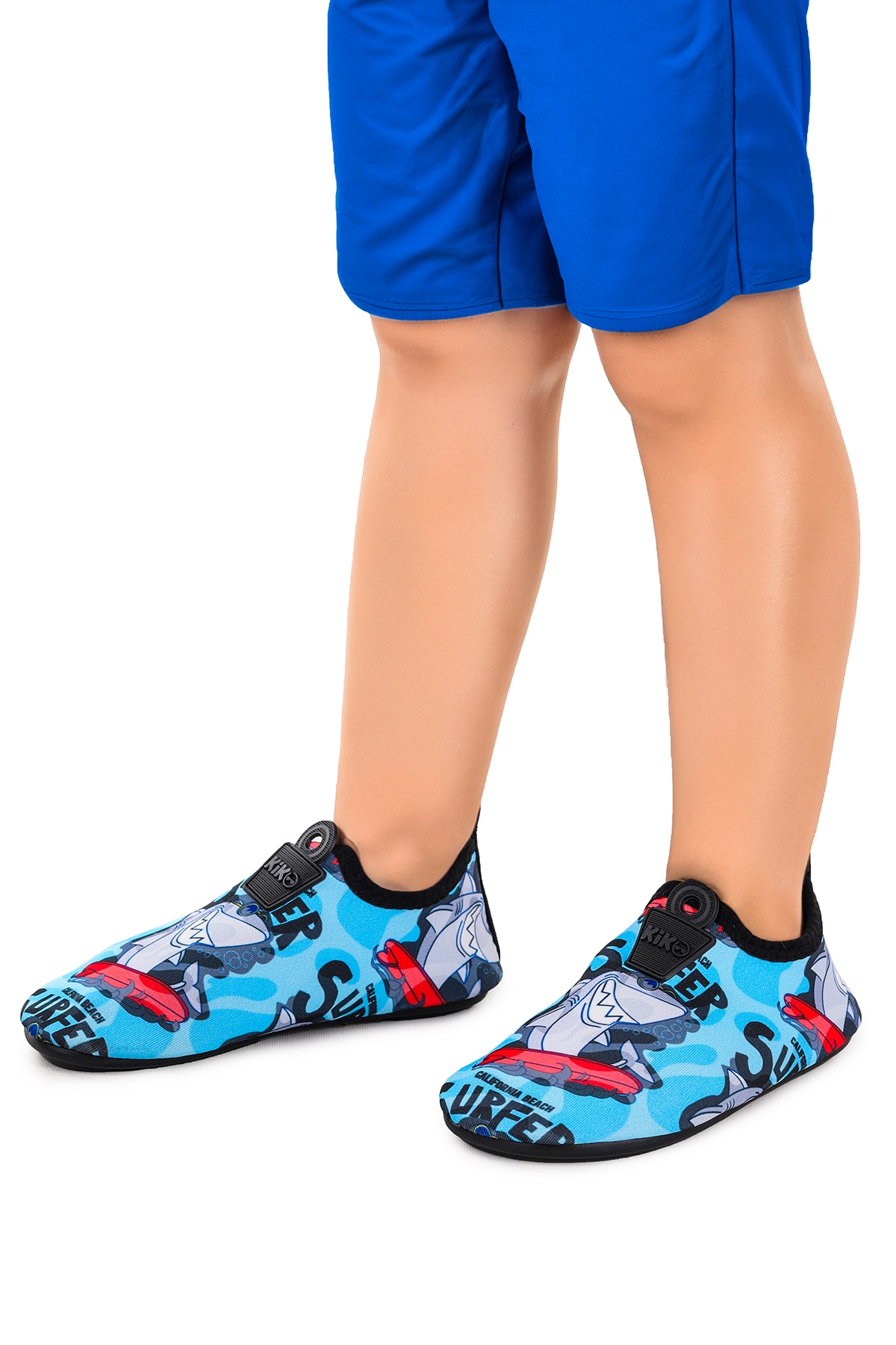 Surfer Havuz Plaj Erkek Çocuk Deniz Ayakkabısı 7561 Mavi - Görsel 4