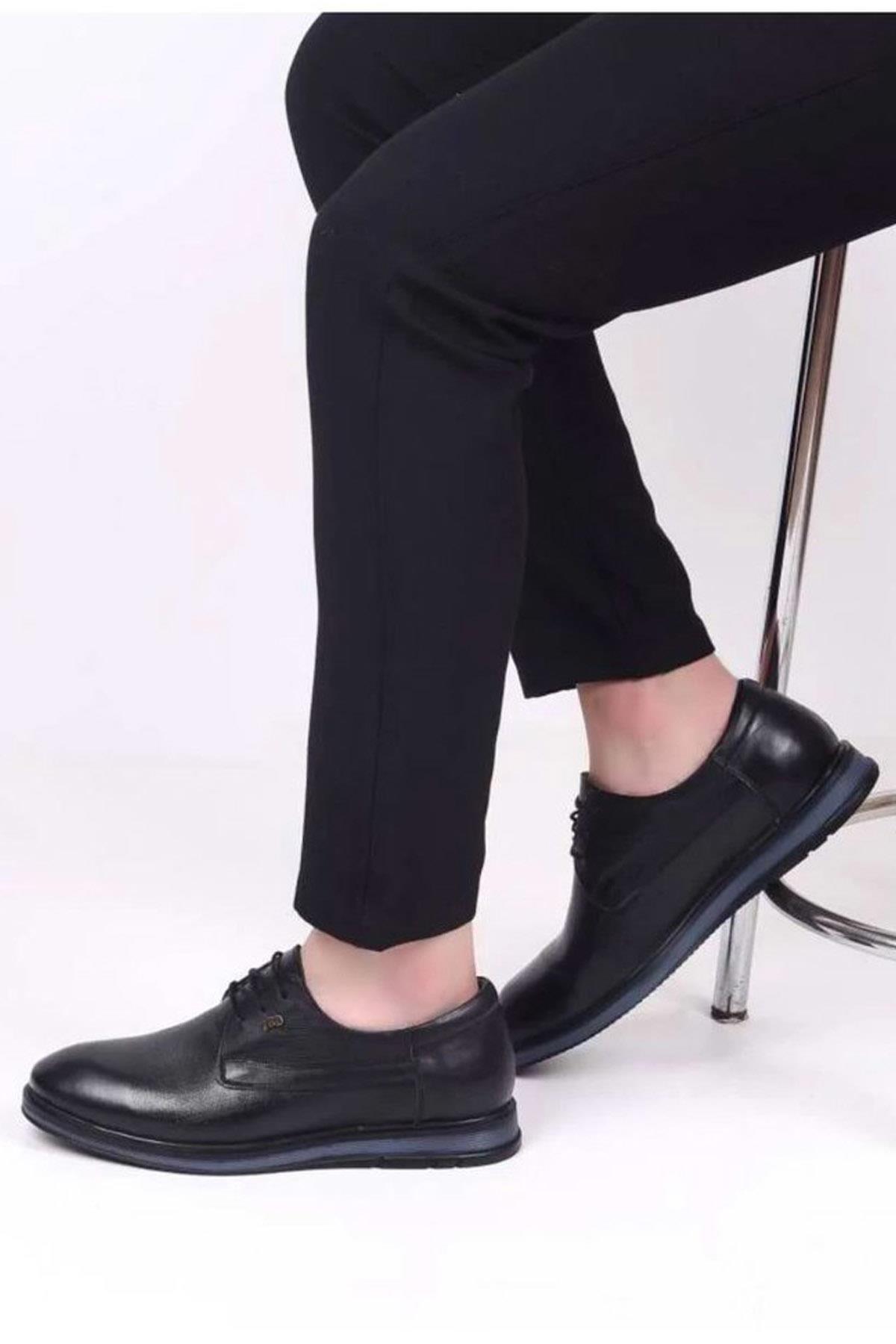 Tardelli 3618 Hakiki Deri Rahat Günlük Erkek Klasik Ayakkabı - Görsel 2