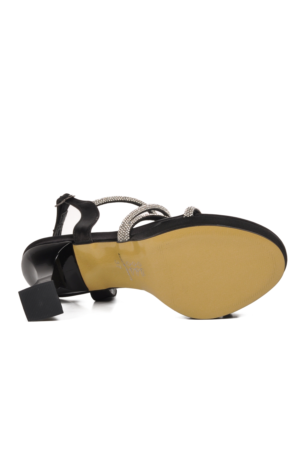 529222 Siyah Kadın Abiye Ayakkabı - Görsel 6