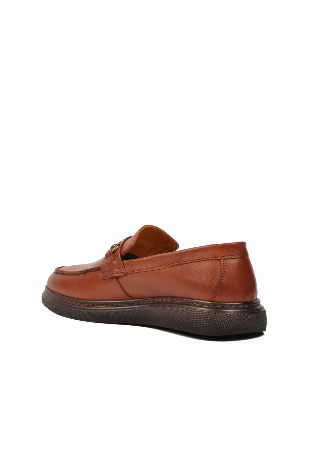 599694 Taba Hakiki Deri Erkek Günlük Ayakkabı - Görsel 5